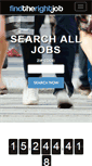Mobile Screenshot of findtherightjob.com